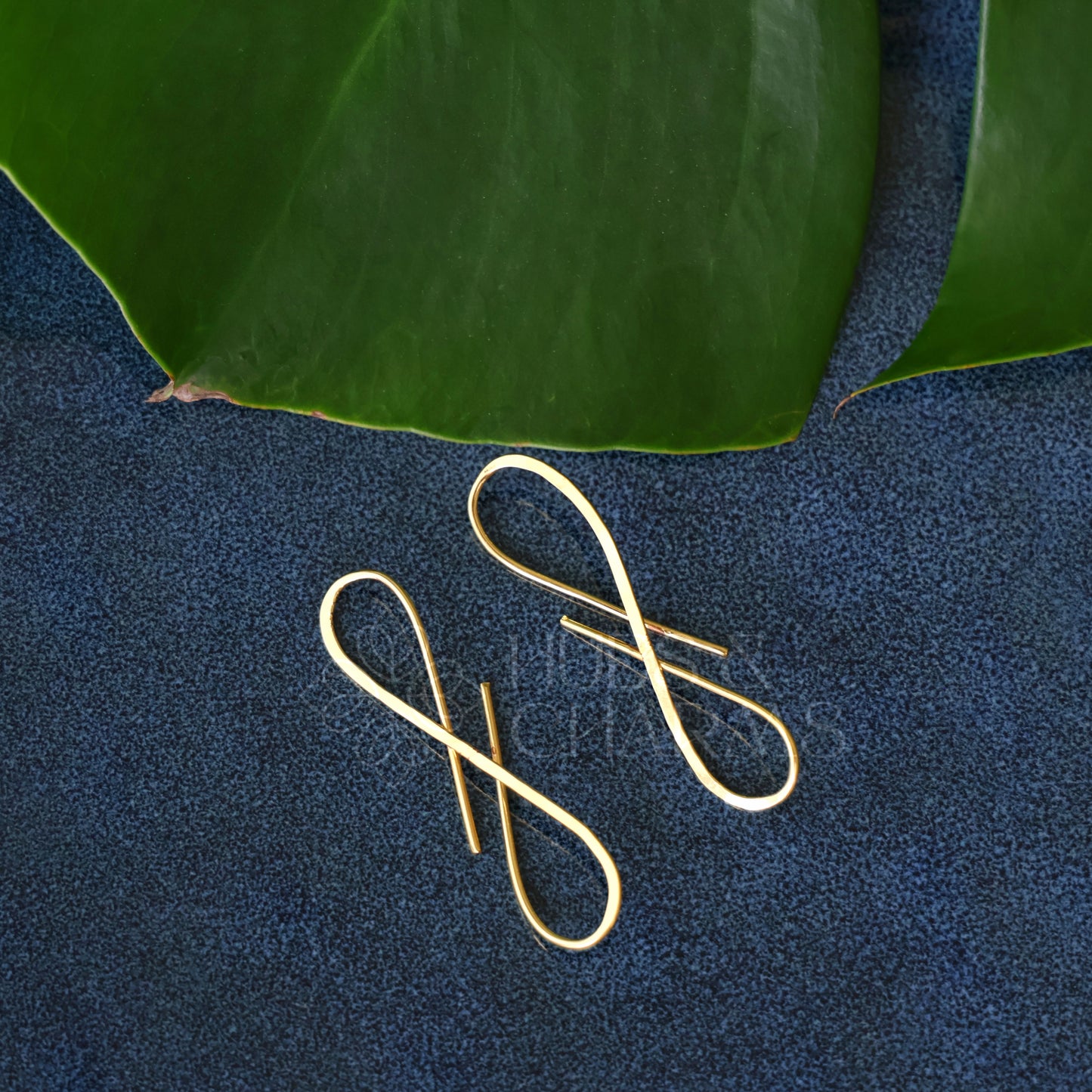 GOLDEN INFINITY EARRINGS