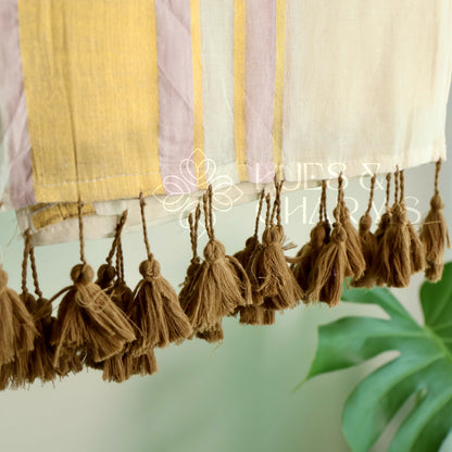 PURE MUL COTTON SAREE- PALLAVI