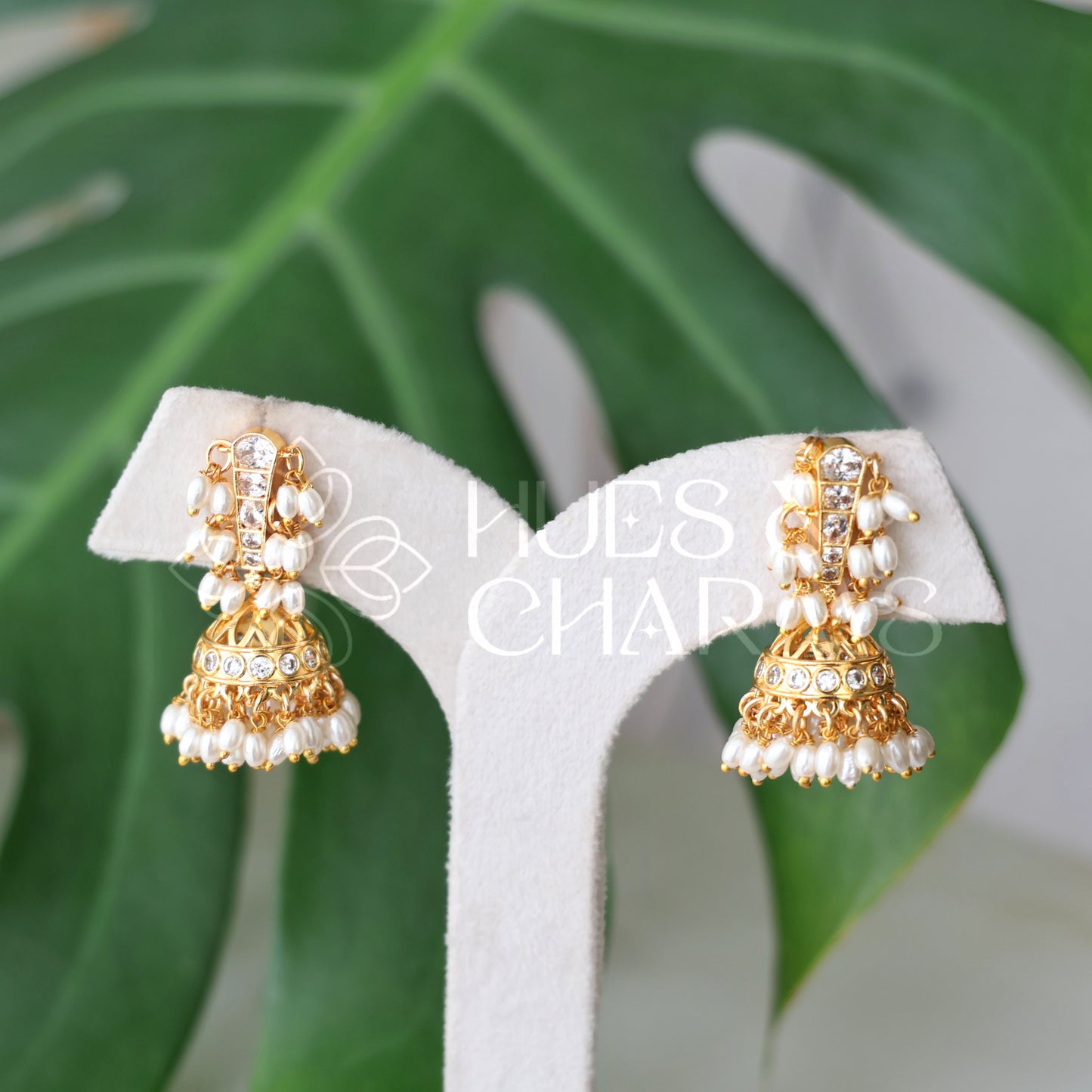 STATEMENT KUNDAN JHUMKA | PREMIUM JEWELLERY
