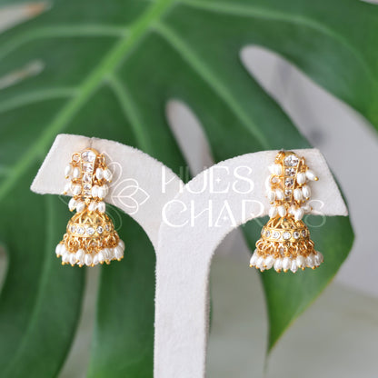 STATEMENT KUNDAN JHUMKA | PREMIUM JEWELLERY