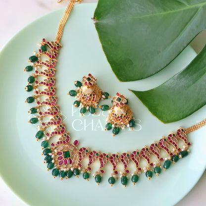 KEMP RATNA TARANGINI NECKLACE SET| PREMIUM JEWELLERY