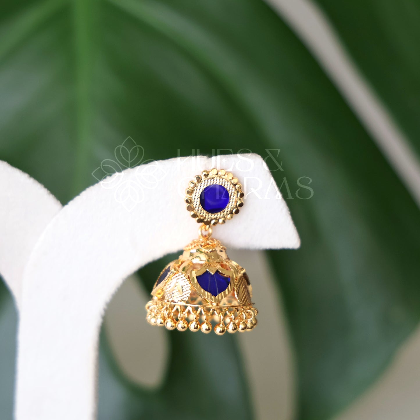 GOLDEN PALAKKA JHUMKAS (Colours available)