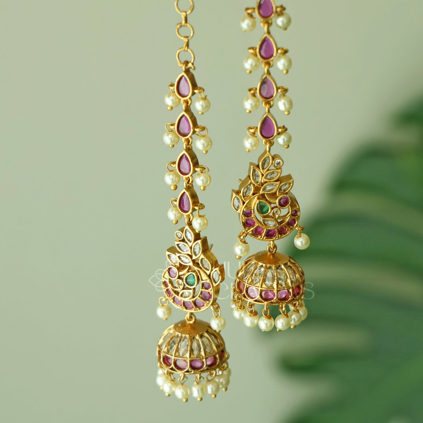 MOHINI KEMP JHUMKA WITH MATTAL