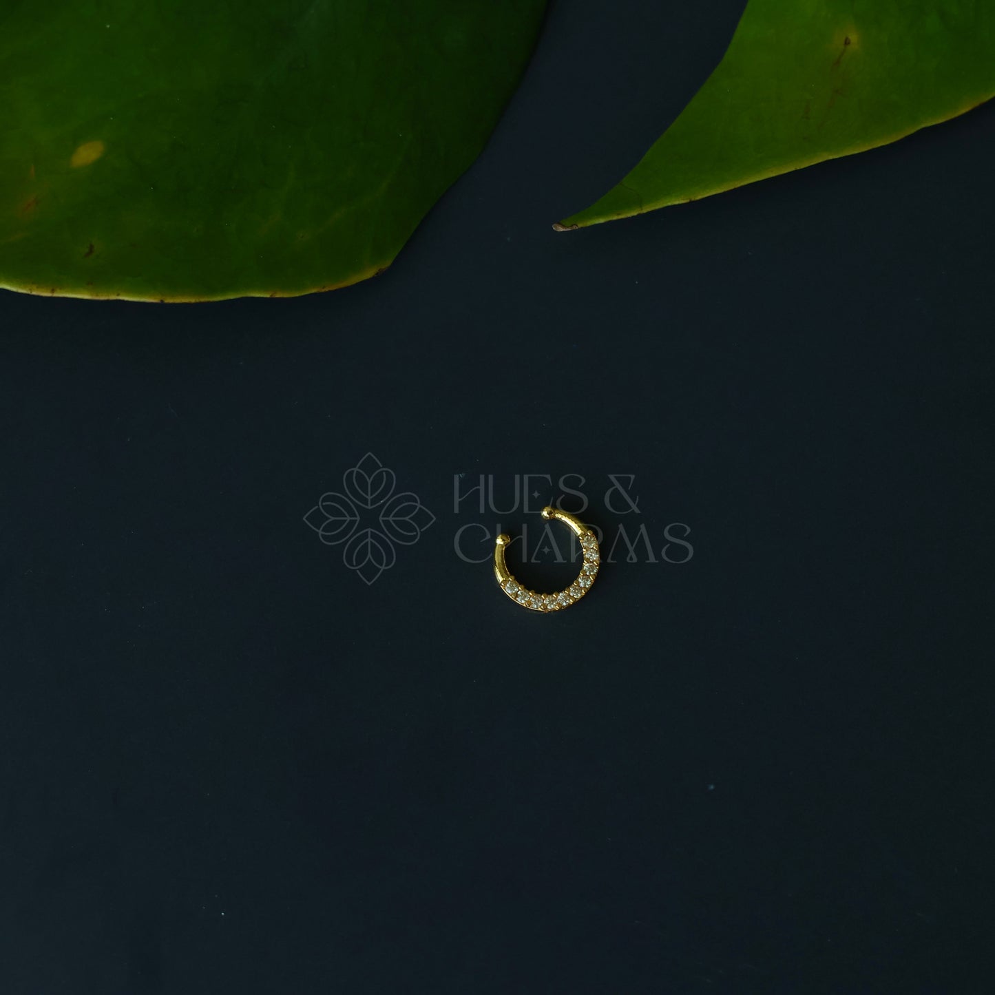 AD STONES SEPTUM NOSE RING - Model 4