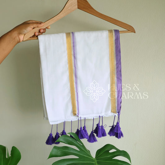 PURE MUL COTTON SAREE  -INDRIYAM