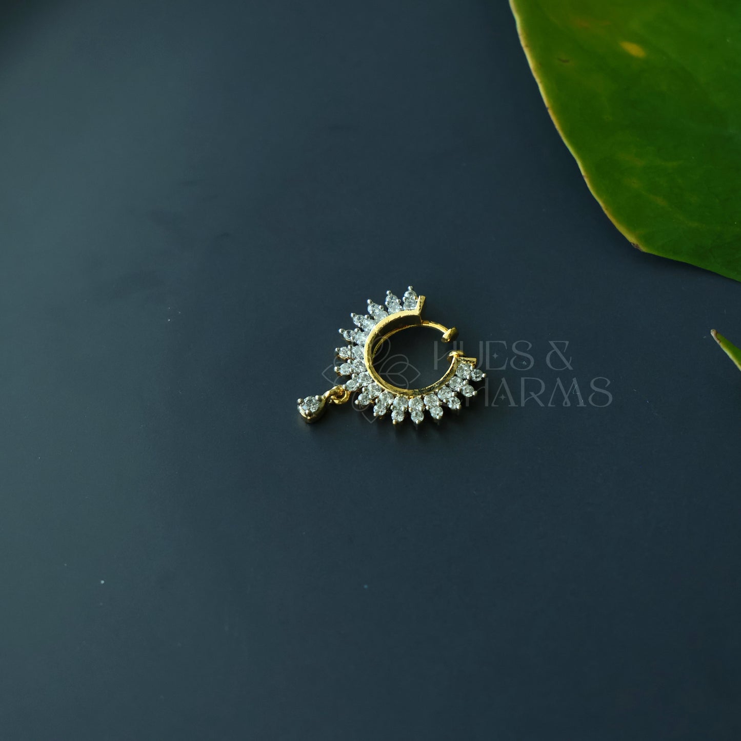 AD STONES SEPTUM NOSE RING- Model 3