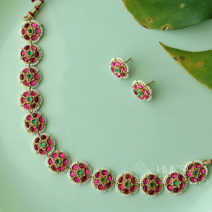 STATEMENT JADAU KANKA CHOKER SET |PREMIUM JEWELLERY