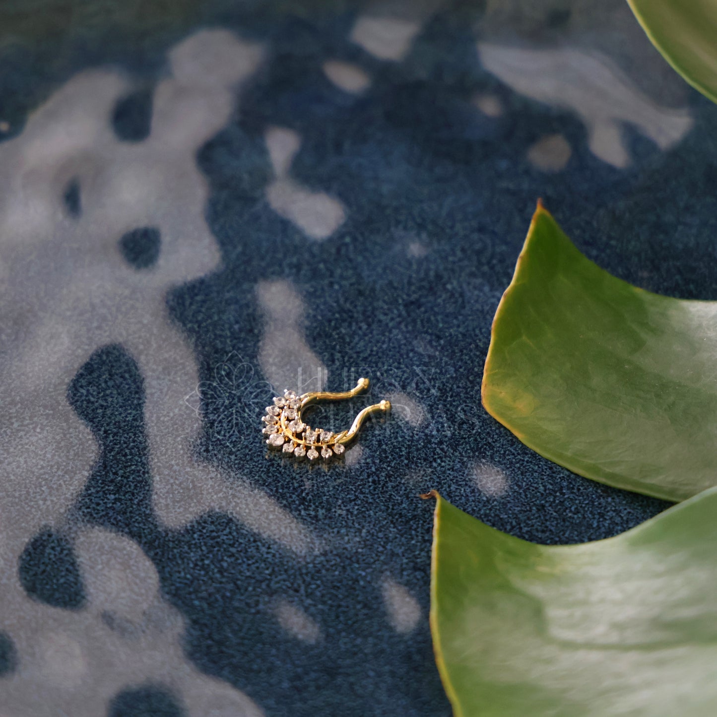 AD STONES SEPTUM NOSE RING