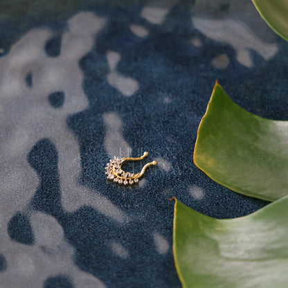 AD STONES SEPTUM NOSE RING