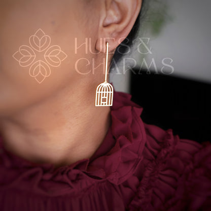 GOLDEN AURELIA LIBERTE DROP EARRINGS