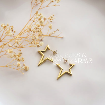 GOLDEN STAR HOOPS