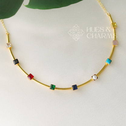 MULTICOLOR NECKPIECE