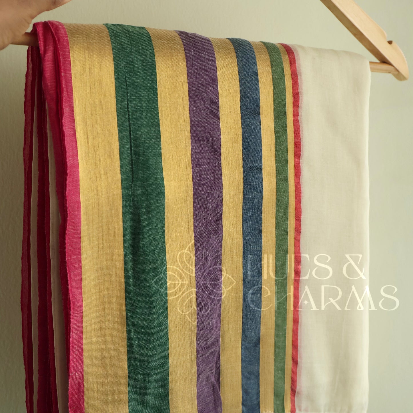 PURE MUL COTTON SAREE  - VARNIKA