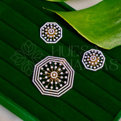 CELESTIA CZ PENDENT SET|PREMIUM COLLECTION