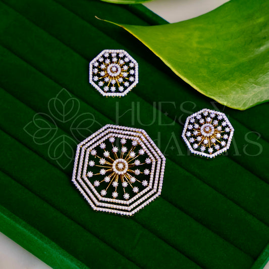 CELESTIA CZ PENDENT SET|PREMIUM COLLECTION