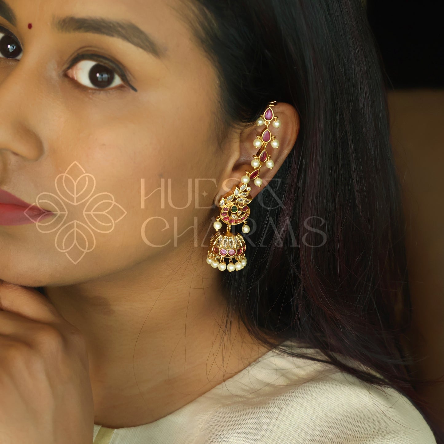 MOHINI KEMP JHUMKA WITH MATTAL