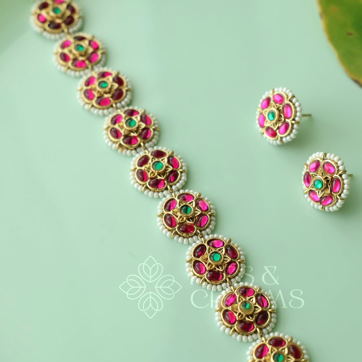 STATEMENT JADAU KANKA CHOKER SET |PREMIUM JEWELLERY