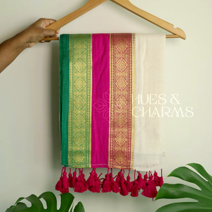 PURE MUL COTTON SAREE- VAIDEHI