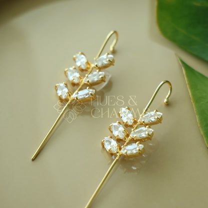 GOLDEN LUMINA AD EAR CUFF| PREMIUM JEWELLERY