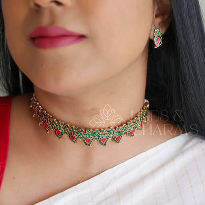 TRADITIONAL PALAKKA CHOKKER SET