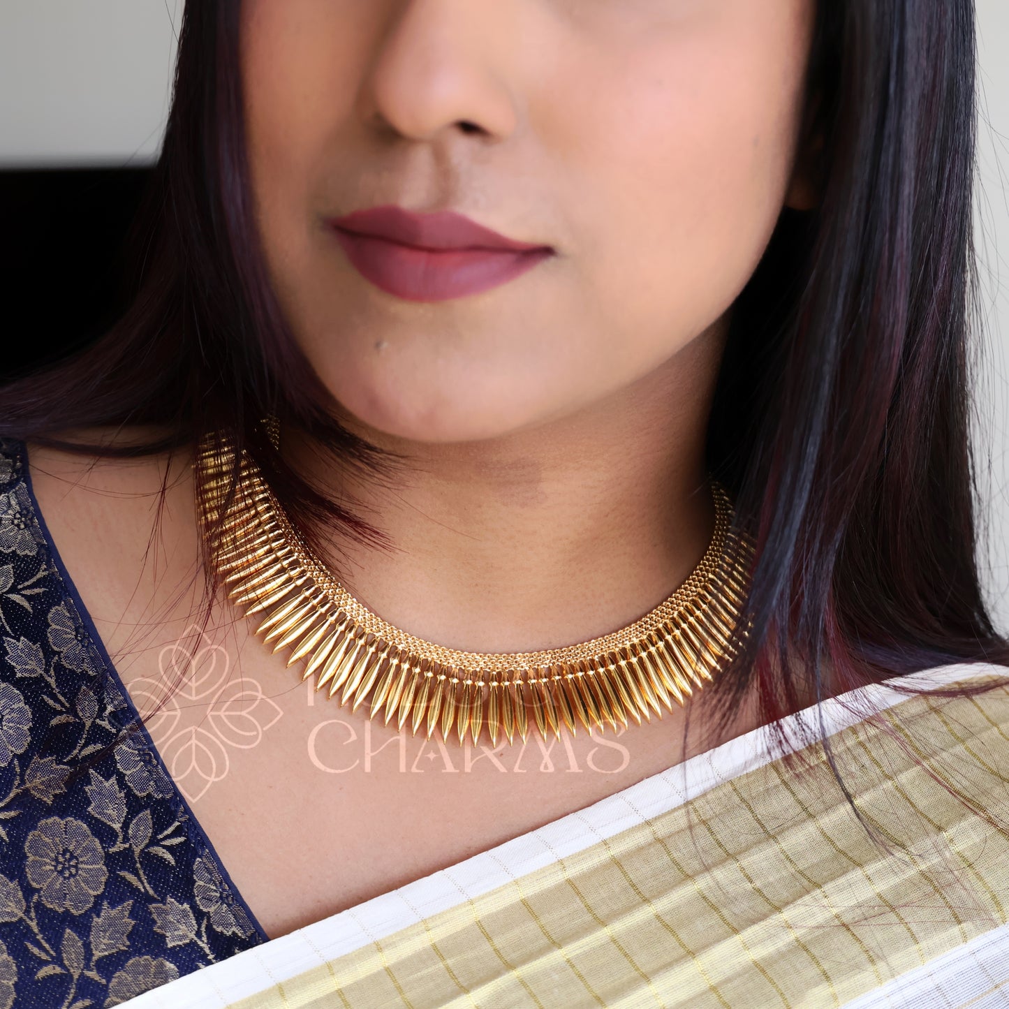 MULLA MOTTU MALA NECKLACE | GOLD PLATED