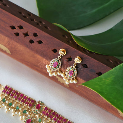 GOLDEN RATNALEKHA CHOKER SET