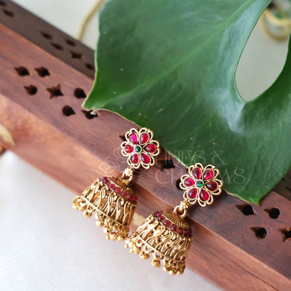 TRADITIONAL PUSHPA NECKLACE SET