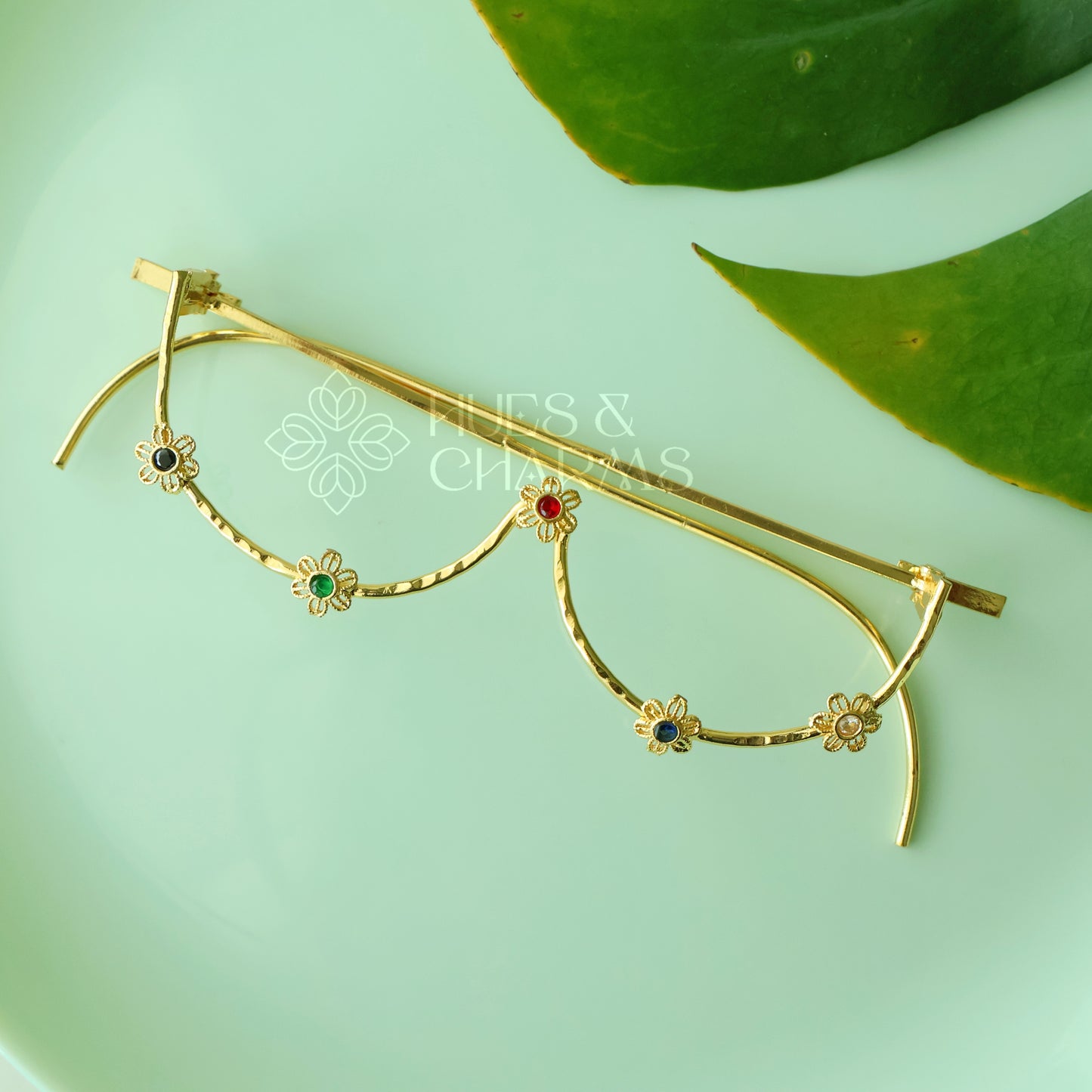 GOLDEN FLORAL NAVRANG FACELET