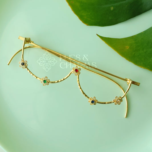 GOLDEN FLORAL NAVRANG FACELET
