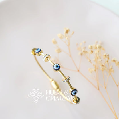GOLDEN EVIL EYE BRACELET