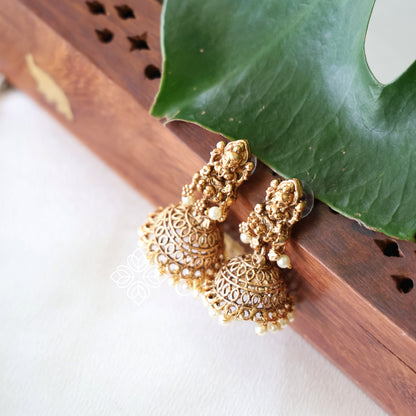 STATEMENT RATNA PADMA LAKSHMI NECKLACE SET