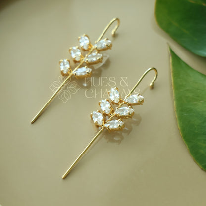 GOLDEN LUMINA AD EAR CUFF| PREMIUM JEWELLERY