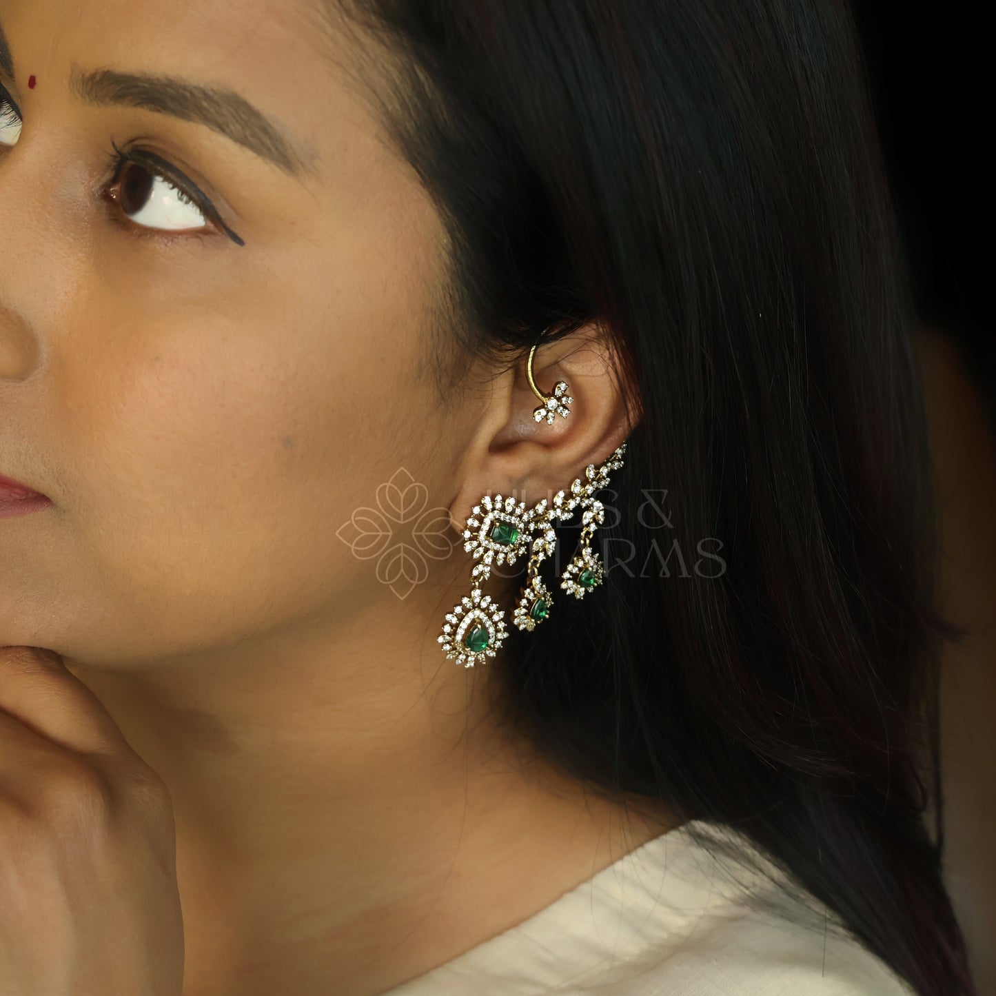 STATEMENT AD EAR CUFFS (Colours available)| Premium jewellery