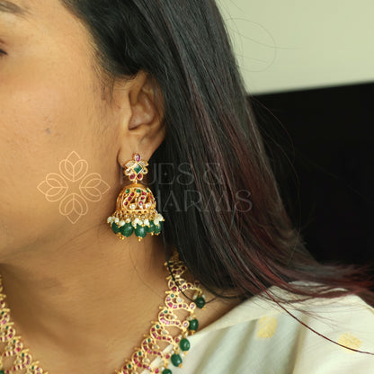 KEMP RATNA TARANGINI NECKLACE SET| PREMIUM JEWELLERY