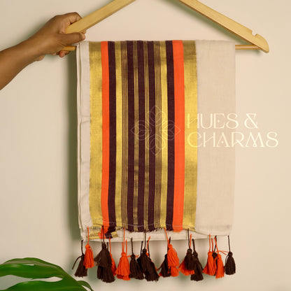 PURE MUL COTTON SAREE- AGNIKA