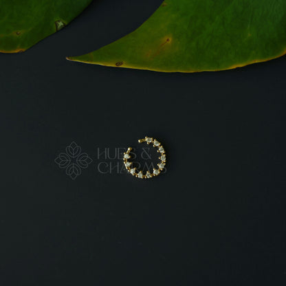 AD STONES SEPTUM NOSE RING -Model 10