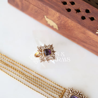 ANTIQUE ELARIS CHOKER SET (Colours available)
