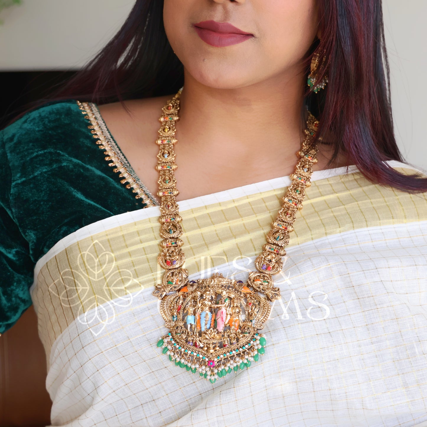 SRINIVASA KALYANAM HAARAM SET| PREMIUM JEWELLERY