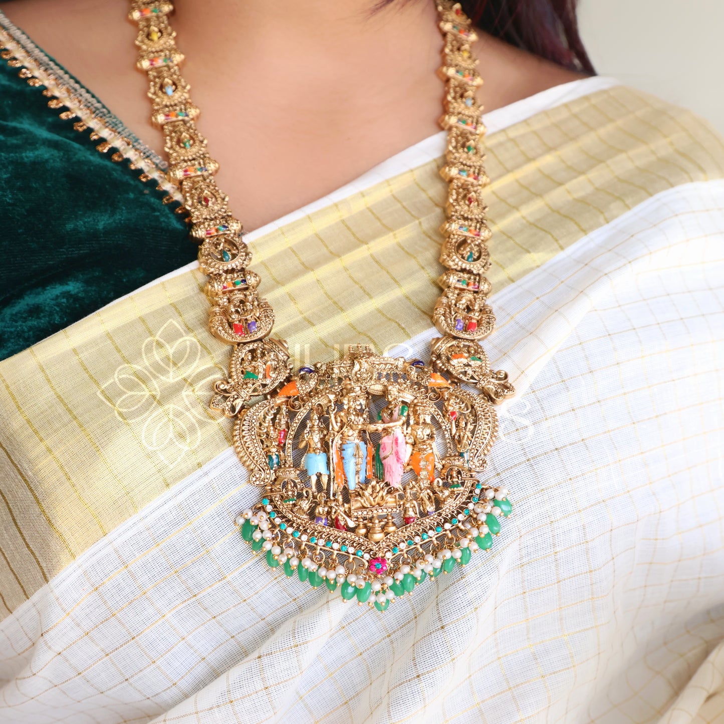 SRINIVASA KALYANAM HAARAM SET| PREMIUM JEWELLERY