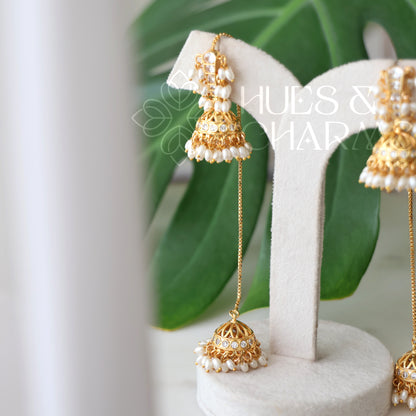 STATEMENT KUNDAN JHUMKA | PREMIUM JEWELLERY
