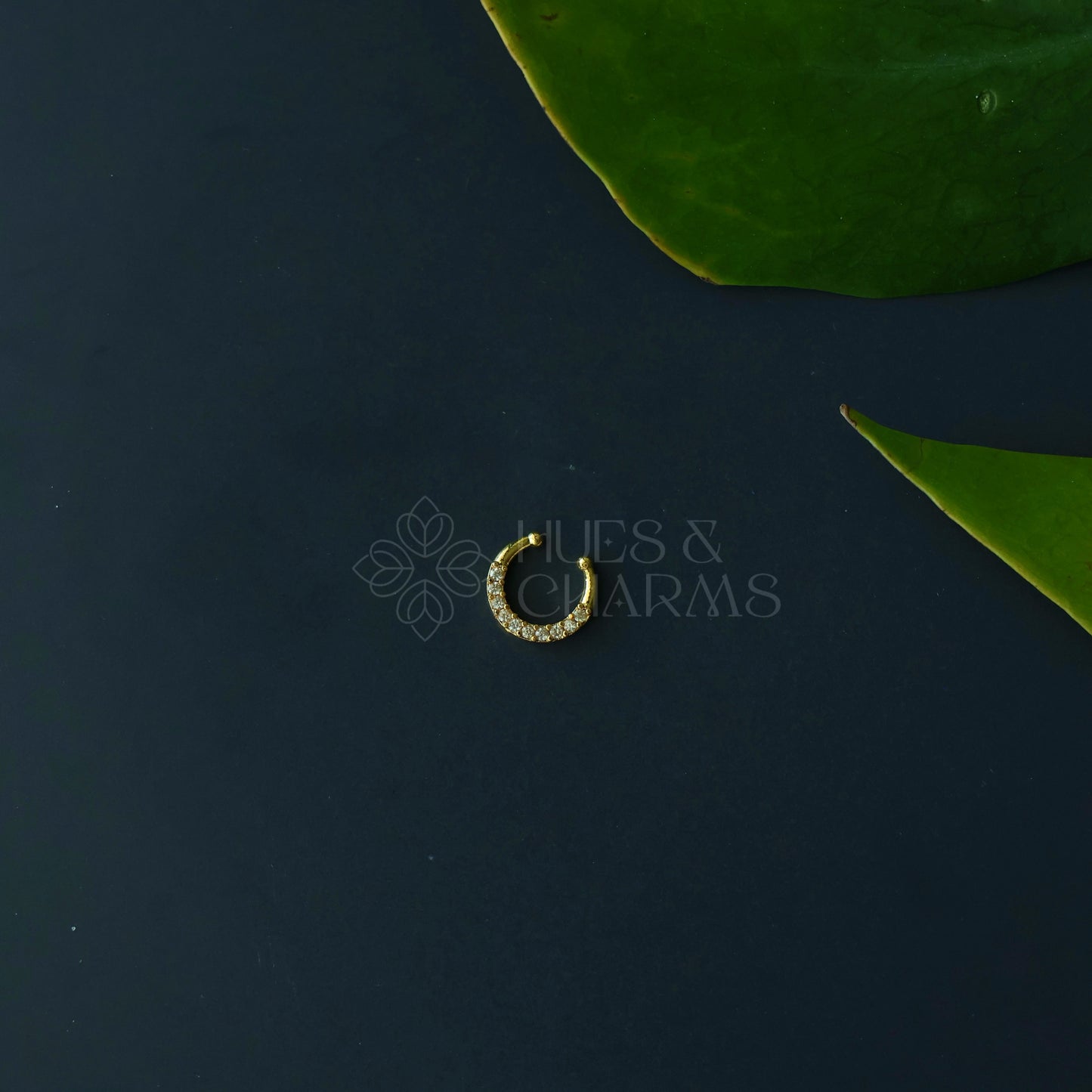 AD STONES SEPTUM NOSE RING - Model 4