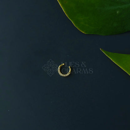 AD STONES SEPTUM NOSE RING - Model 4