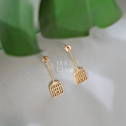 GOLDEN AURELIA LIBERTE DROP EARRINGS
