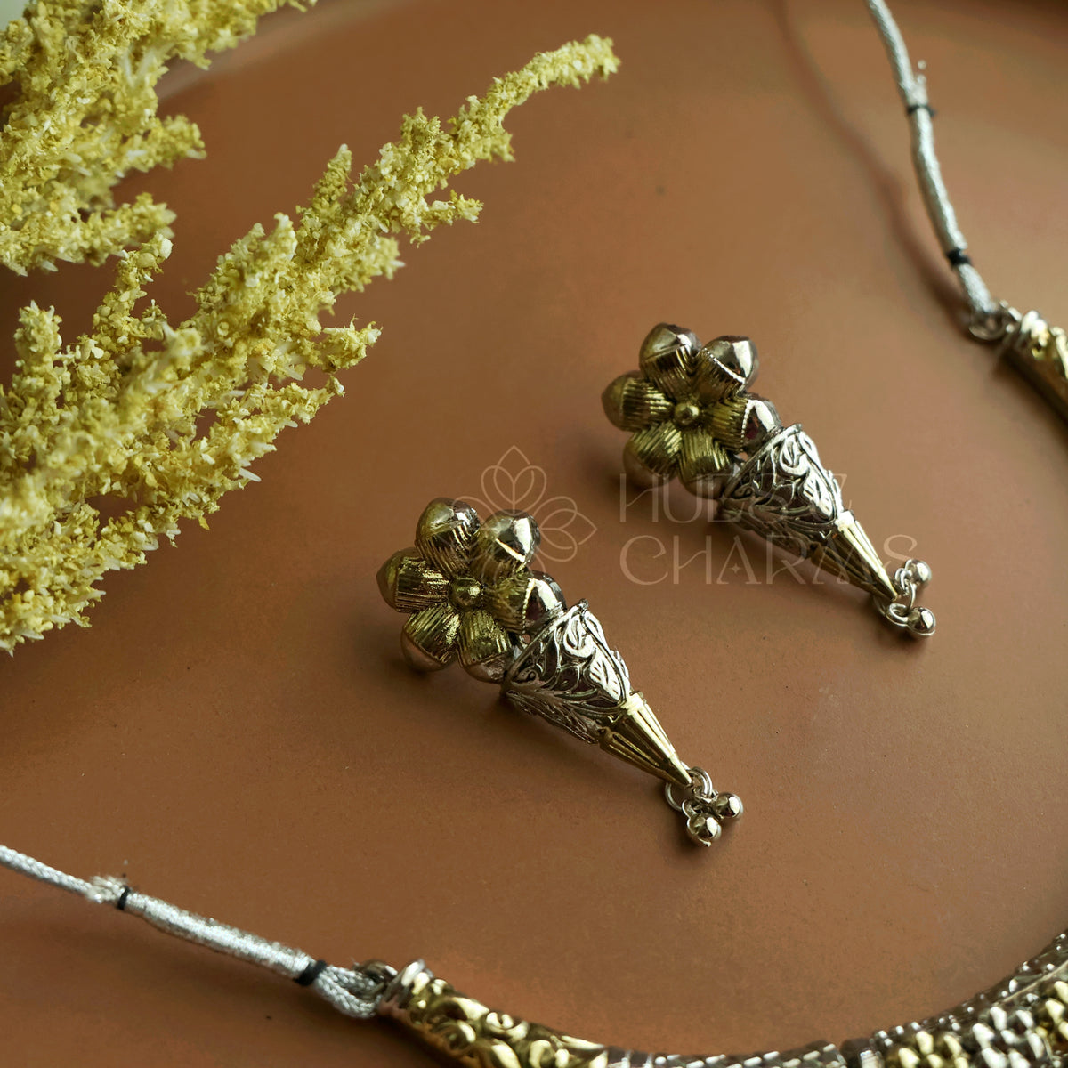 AADYA DUAL TONE NECKLACE SET