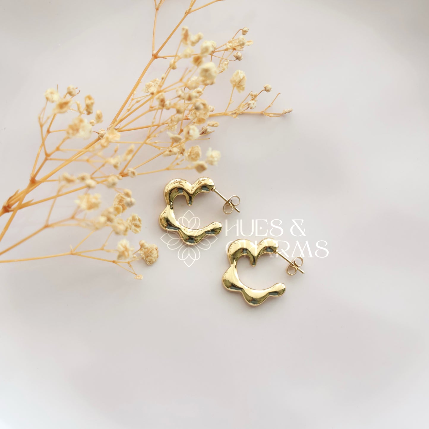 GOLDEN CLOUD HOOPS