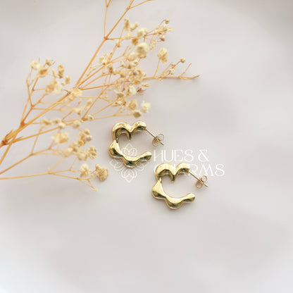 GOLDEN CLOUD HOOPS