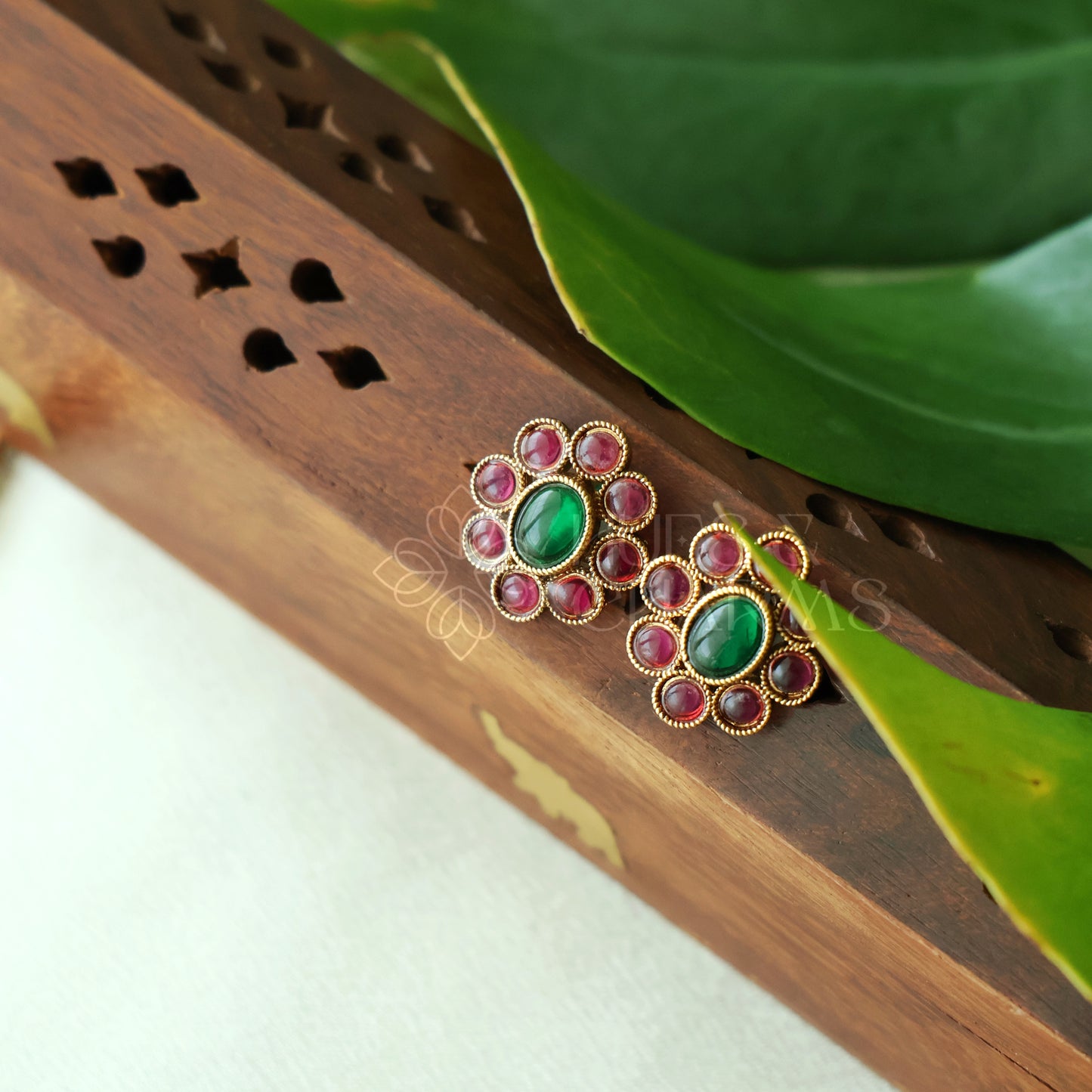 GOLDEN SOWBHAGYA LAKSHMI COIN CHOKER SET (Colours available)