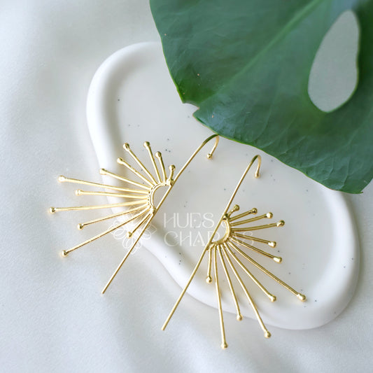 STATEMENT HALF SUN EAR CUFF ( SINGLE PIECE)