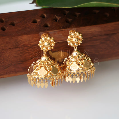 GOLDEN ELAKKATHALI JHUMKA (NON-IDOL VERSION)|GOLD PLATED