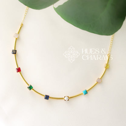 MULTICOLOR NECKPIECE